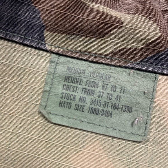 Camo Camouflage Military Army Field Jacket - Picture 3 of 5